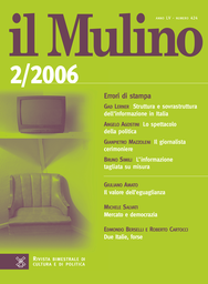 Copertina del fascicolo dell'articolo L'Italia che invecchia e la sindrome di Dorian Gray